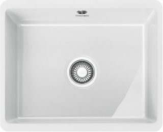 Picture of Franke Kubus Single Bowl Undermounted Sink Ceramic White PACK