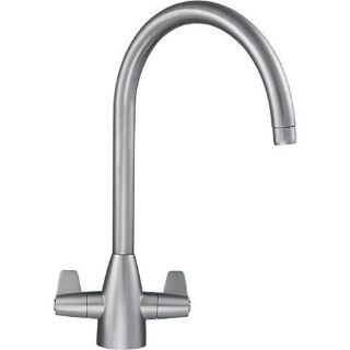 Picture of Franke Davos J Swan Neck Tap SilkSteel