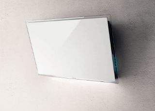 Picture of Elica 80cm Elle Vertical Hood White Glass