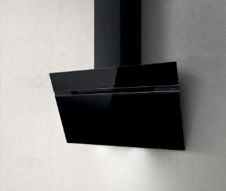 Picture of Elica 90cm Stripe Vertical Hood Black Glass