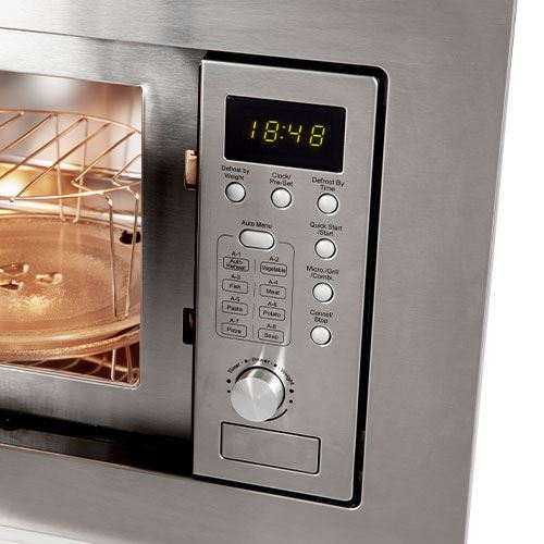 Gowan Home. NordMende 20L Built In Microwave + Grill Stainless Steel