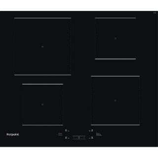 Picture of Hotpoint 60cm 4 Zone Induction Hob Black Glass