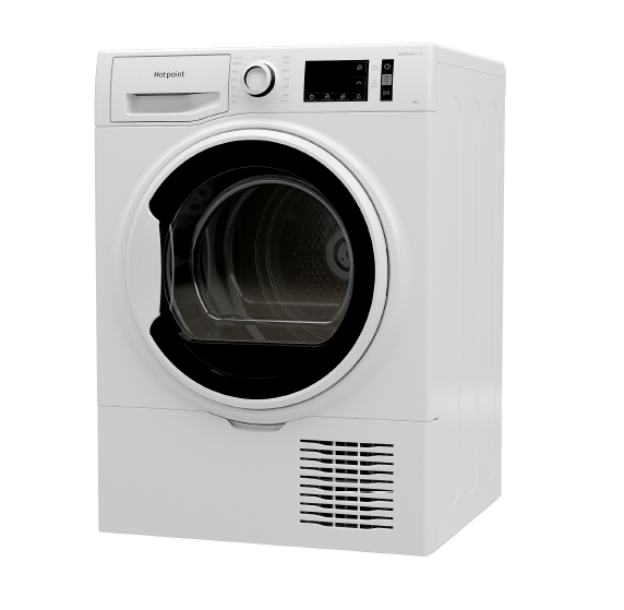 Gowan Home. Hotpoint Freestanding 9Kg Condenser Dryer White