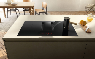 Picture of Elica 78cm Nikolatesla ALPHA Recycled Aspirating Induction Hob - Plinth Out Venting