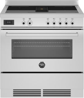 Picture of Bertazzoni Professional 90cm Range Cooker Single Aspirating Induction Stainless Steel