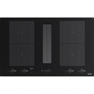 Picture of Franke 83cm Mythos 2gether Icon Steel Recycled Aspirating Induction Hob - Plinth Out Venting