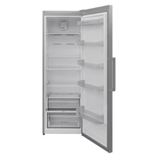 Picture of NordMende 60cm Freestanding 186cm Tall Larder Fridge Real Stainless Steel