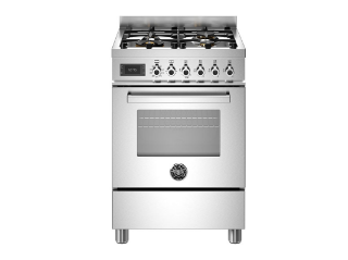 Picture of Bertazzoni  Professional 60cm Cooker Single Oven Dual Fuel Stainless Steel