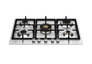 Picture of Bertazzoni Pro Series 75cm Gas Hob with Wok Burner Stainless Steel