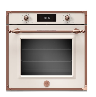 Picture of Bertazzoni Heritage Series TFT 60cm Oven 11 Functions PYRO&STEAM Ivory/Copper