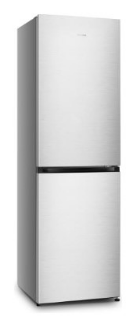 Picture of Hisense 55cm x 182.4cm Freestanding No Frost Fridge Freezer 256L Stainless Steel Look