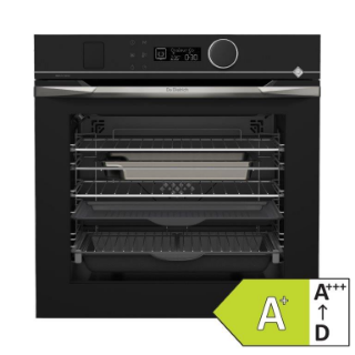 Picture of De Dietrich OP1 Built-in 60cm Oven Combi Steam Culinary Guide LCD Stellar Stainless Steel Steel