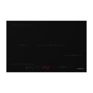 Picture of De Dietrich 80cm 4 Zones Induction 2 1 HoriZone Red LED Master Black