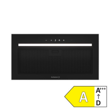 Picture of De Dietrich 55cm Canopy Touch Control Hob to Hood Autolink Black