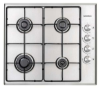 Picture of NordMende 60cm 4 x Burner Gas Hob Enamel Pan Supports Stainless Steel