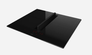 Picture of Elica 60cm Nikolatesla VELVET 4 x Zone + 1 x Bridge Zone Aspirating Hob Ducted Black 