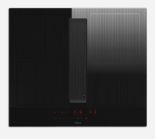 Picture of Elica 60cm Nikolatesla VELVET 4 x Zone + 1 x Bridge Zone Aspirating Hob Recycle Plinth In Black 