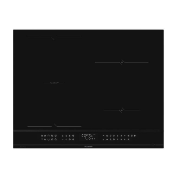 Picture of De Dietrich 65cm 4 Zones Induction Hob 2+1 HoriZone Back Lit Master Black