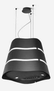 Picture of Elica 50cm Wave UX Suspended Hood Matt Black